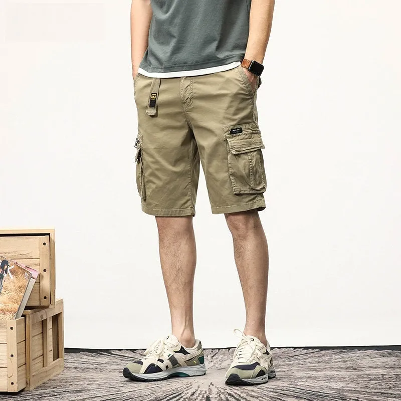 West Louis Tactical Multi-Pocket Fashion Jogger Shorts