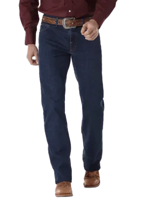 Wrangler  Men's Premium Performance Cowboy Cut Comfort Wicking Regular Fit Midnight Rinse Jeans