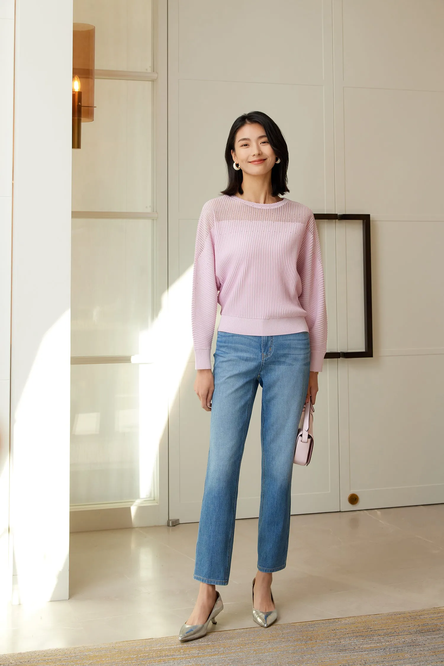 YAYING Tailored Slim Fit Jeans